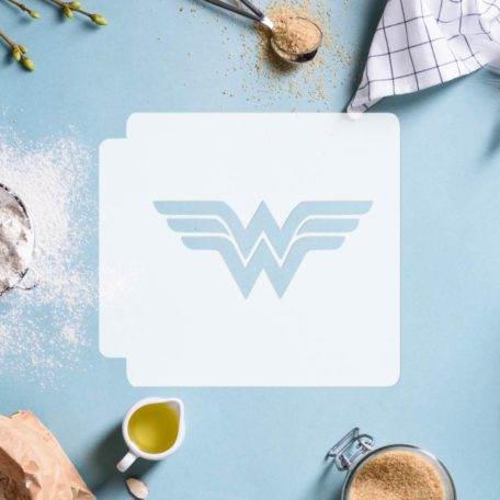 Wonder Woman Logo 783-E113 Stencil