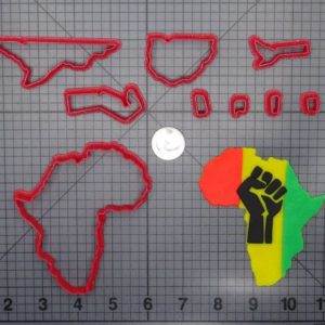 Africa Fist 266-F929 Cookie Cutter Set