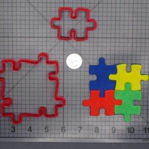 Autism Awareness Puzzle 266-F759 Cookie Cutter Set