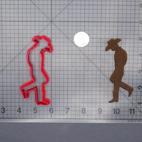 Cowboy Body 266-G041 Cookie Cutter Silhouette