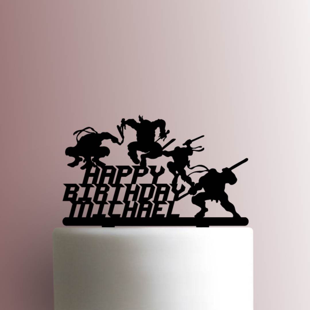 Customized Happy Birthday Cake Topper
