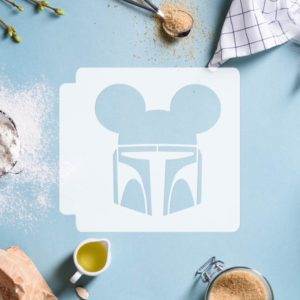 Disney Ears - Star Wars - Boba Fett 783-E623 Stencil