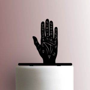 Hand with Zodiac Signs 225-A555 Cake Topper