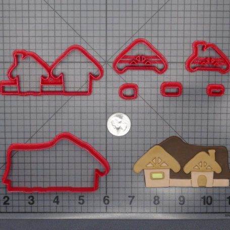 House 266-F854 Cookie Cutter Set
