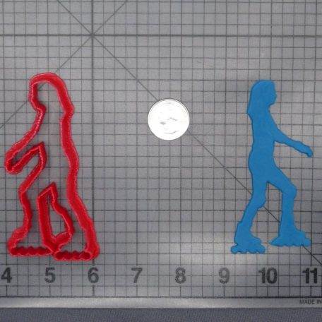 Inline Skater 266-F907 Cookie Cutter Silhouette