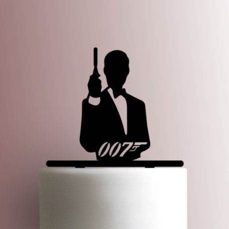 James Bond 007 225-A543 Cake Topper