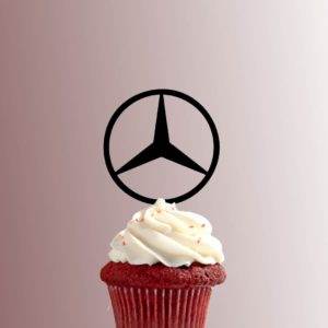 Mercedes Benz Logo 228-463 Cupcake Topper