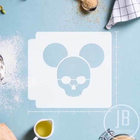 Mickey Mouse Skull 783-B849 Stencil