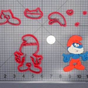 The Smurfs - Papa Body 266-G021 Cookie Cutter Set