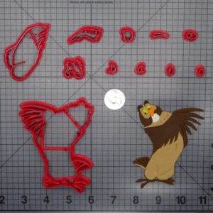 Winnie the Pooh - Owl Body 266-F837 Cookie Cutter Set