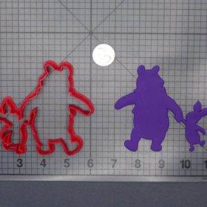 Winnie the Pooh and Piglet 266-F936 Cookie Cutter Silhouette