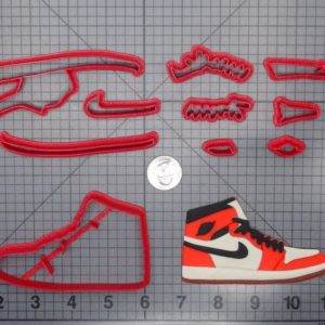 Air Jordan 1 Shoe 266-G085 Cookie Cutter Set