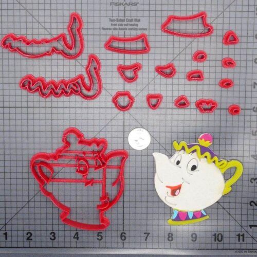 Beauty and the Beast - Mrs Potts 266-G123 Cookie Cutter Set