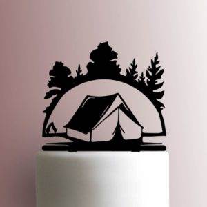Camping 225-A647 Cake Topper