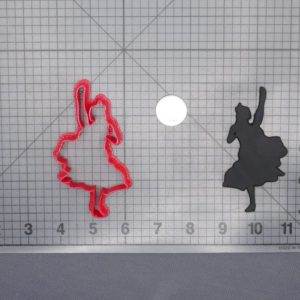 Can Can Dancer 266-G076 Cookie Cutter Silhouette