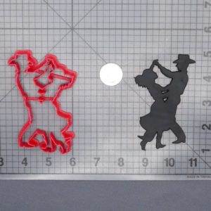 Country Western Dancing Couple 266-G075 Cookie Cutter