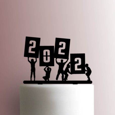 Custom Sign New Year 225-A602 Cake Topper