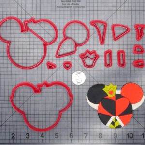 Disney Ears - Alice in Wonderland - Queen of Hearts 266-G107 Cookie Cutter Set