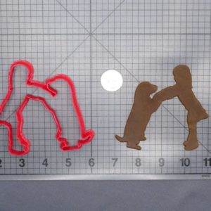 Girl with Dog 266-G116 Cookie Cutter