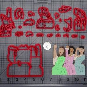 Hamilton - Schuyler Sisters 266-F504 Cookie Cutter Set