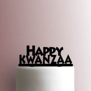 Happy Kwanzaa 225-A656 Cake Topper