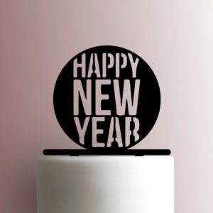 Happy New Year 225-A604 Cake Topper