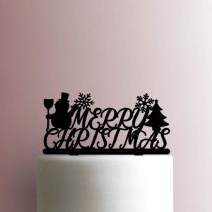 Merry Christmas 225-A618 Cake Topper