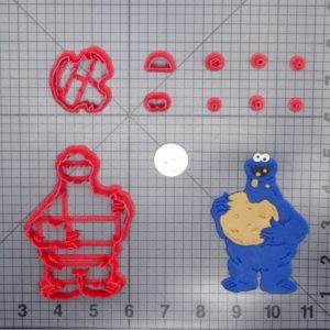 Sesame Street - Cookie Monster Body 266-F913 Cookie Cutter Set