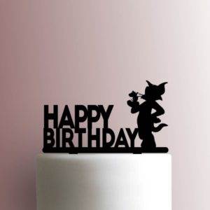 Tom and Jerry Happy Birthday 225-A657 Cake Topper