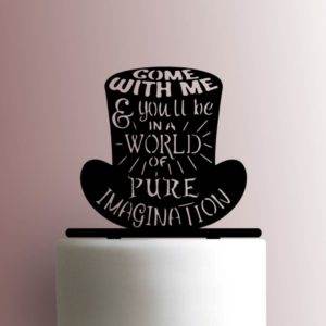 Willy Wonka and the Chocolate Factory - Pure Imagination 225-A623 Cake Topper