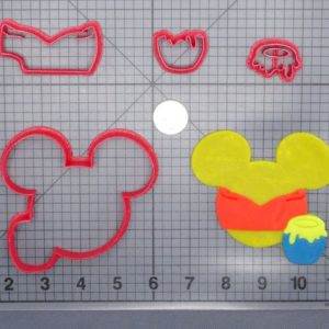 Disney Ears - Winnie the Pooh with Honey Pot 266-G195 Cookie Cutter Set