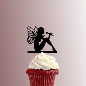 Fairy with Rose 228-504 Cupcake Topper