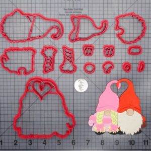 Gnome Couple 266-G240 Cookie Cutter Set
