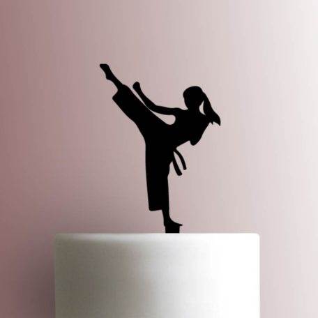 Karate Kick 225-A731 Cake Topper