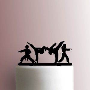 Karate Moves 225-A752 Cake Topper