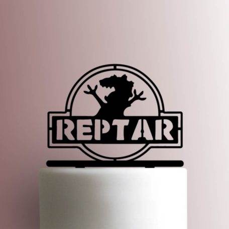 Rugrats - Reptar Jurassic Park Logo 225-A716 Cake Topper