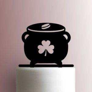 St Patricks Day - Pot of Gold 225-A732 Cake Topper