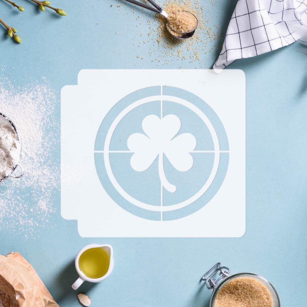 St Patricks Day – Shamrock Icon 783-F267 Stencil