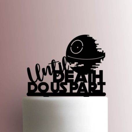 Star Wars - Death Star Until Death Do Us Part 225-A711 Cake Topper