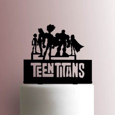 Teen Titans Gang 225-A665 Cake Topper