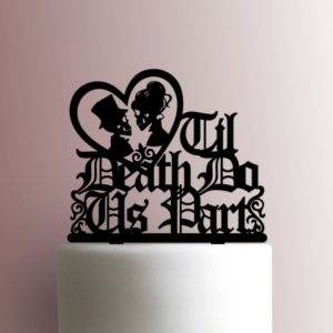 Til Death Do Us Part 225-A710 Cake Topper