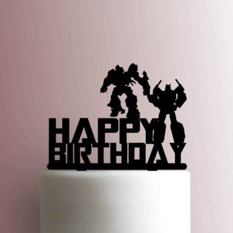 Transformers Happy Birthday 225-A691 Cake Topper