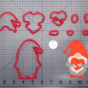 Valentines Day - Gnome with Heart 266-G272 Cookie Cutter Set