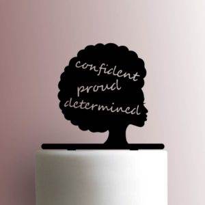 Woman Affirmations 225-A735 Cake Topper