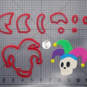 Mardi Gras - Jester Skull 266-G452 Cookie Cutter Set