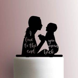 Mother and Baby 225-A748 Cake Topper