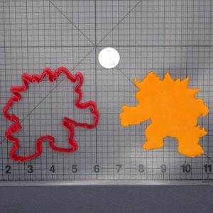 Super Mario - Bowser Body 266-F099 Cookie Cutter Silhouette