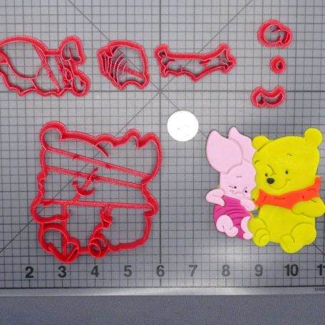 Winnie the Pooh and Piglet 266-G267 Cookie Cutter Set