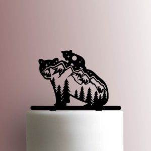 Bear Mountain Cameo 225-A864 Cake Topper