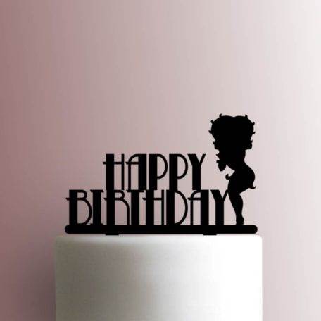 Betty Boop Happy Birthday 225-A903 Cake Topper